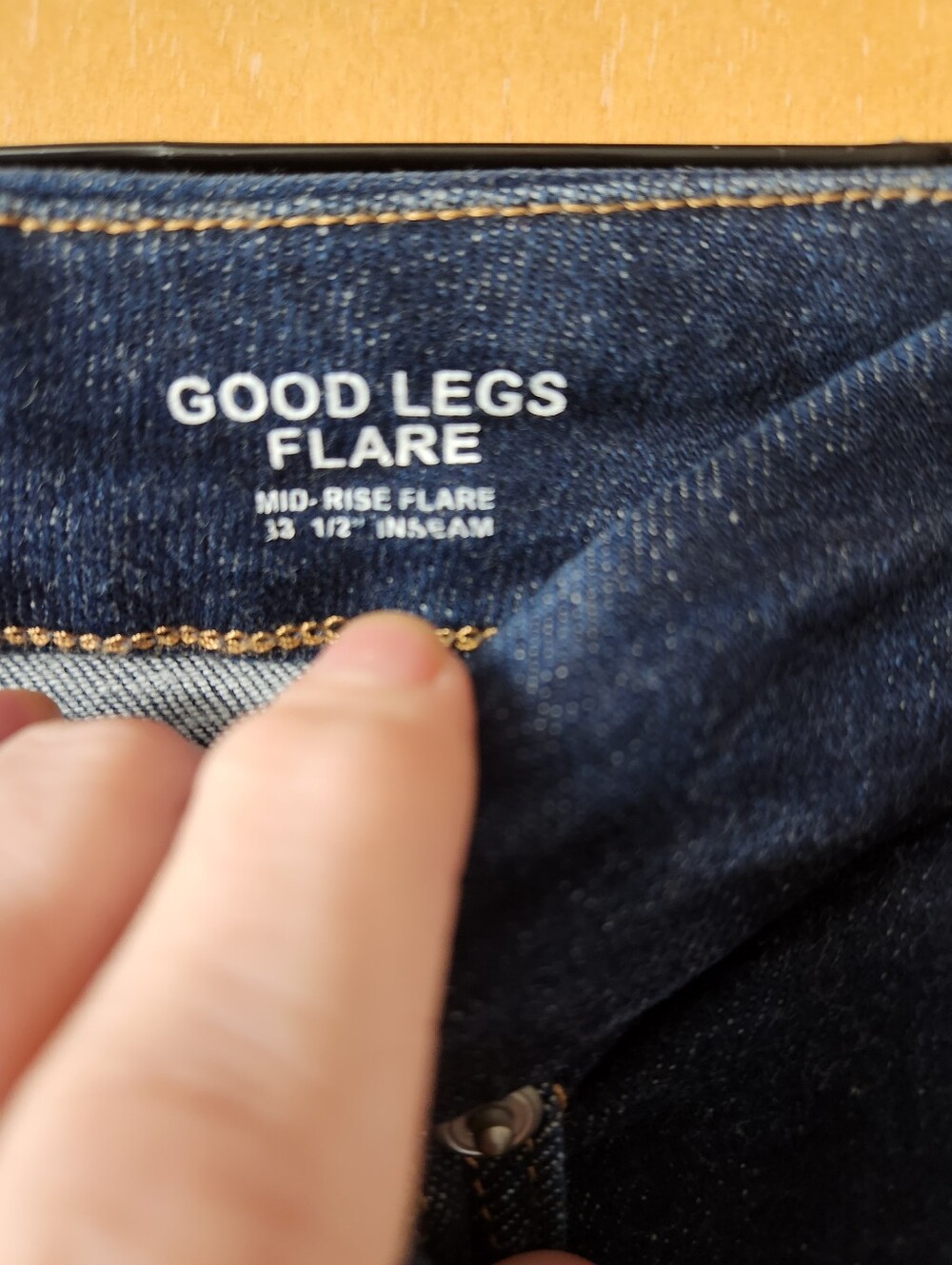 GOOD AMERICAN Good Legs Women's Flared Jeans Size 28 - Picture 5 of 9